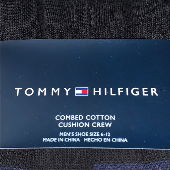 Tommy Hilfiger Cotton Cushion Crew Socks 6-Pair - Picture 6 of 16